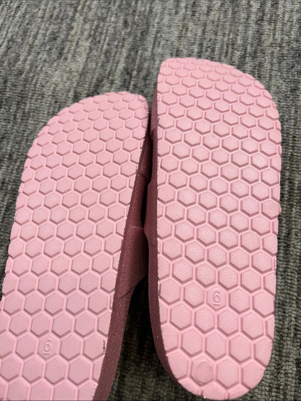 Cat & Jack Kids' Noa Blown EVA Footbed Sandals Size 6